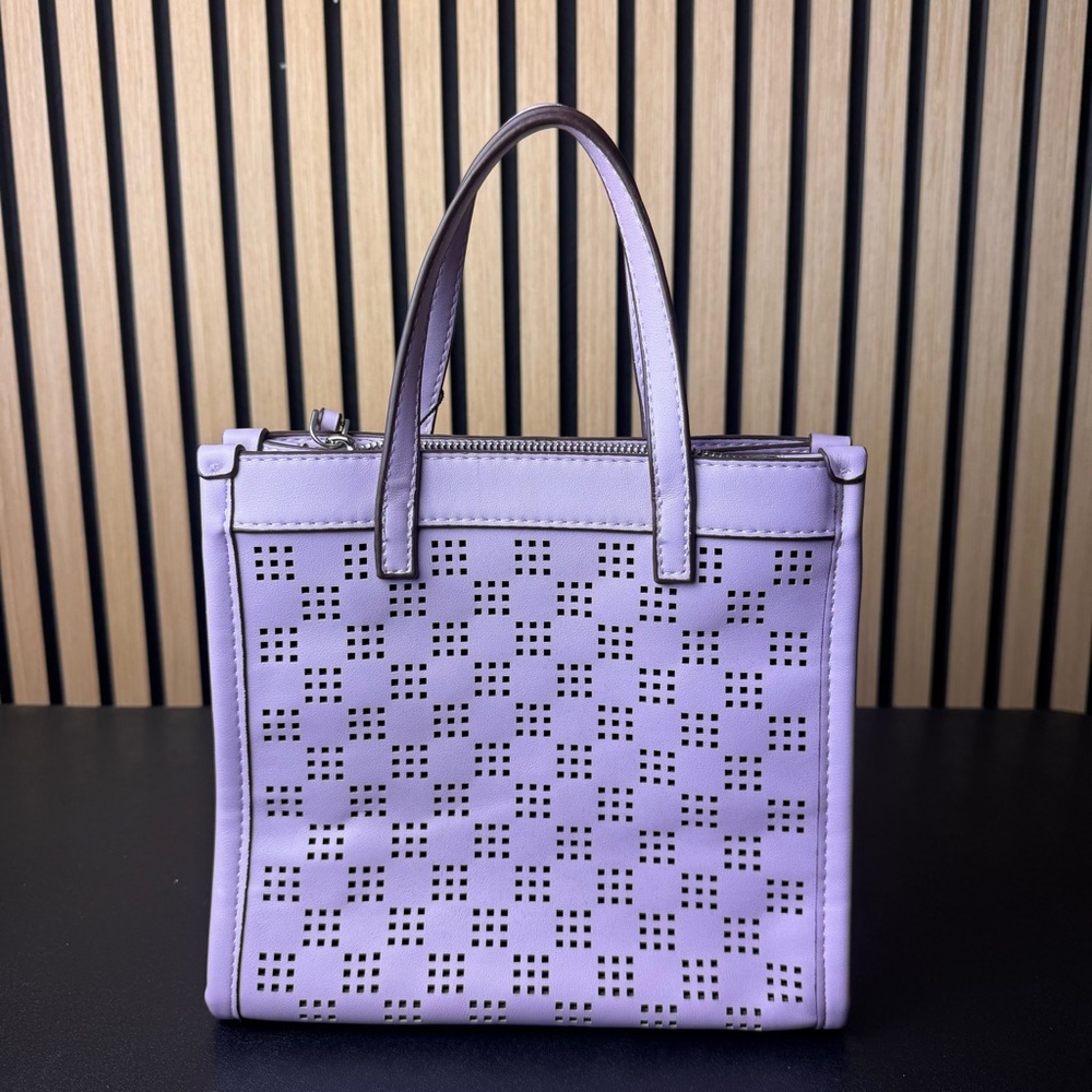 Marc Jacobs Lavender Perforated Satchel - Picture 2 of 11